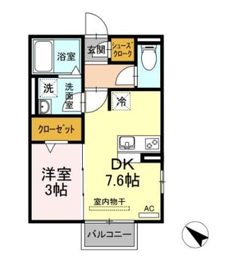 間取図 ブルースカイＴ