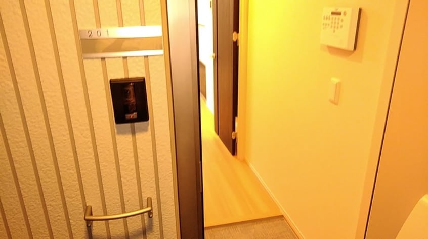 きれいな玄関です ブルースカイＴ