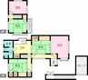 緑区大高町小坂のお家 5DKの間取り