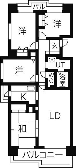 間取り図 シンフォニアみなみが丘 C棟