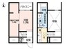 La　casa　felice 1Rの間取り