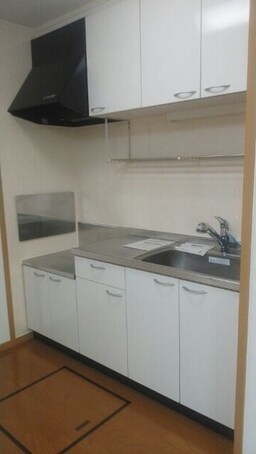 コンパクトなキッチンで掃除もラクラク