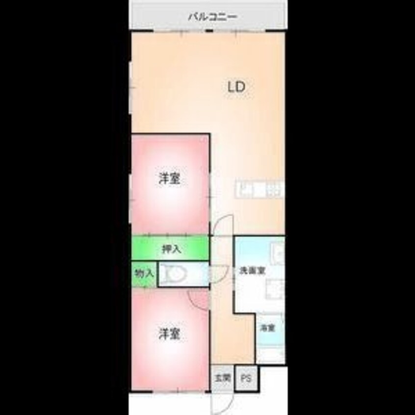 間取図 ピボットマンション八幡
