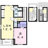 アルベージュ 1LDKの間取り