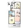 ミレーレ 2LDKの間取り