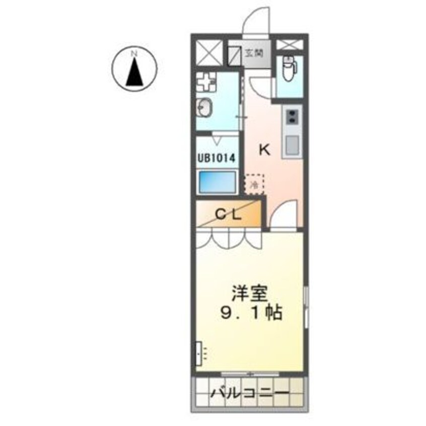 間取図 サンモネット