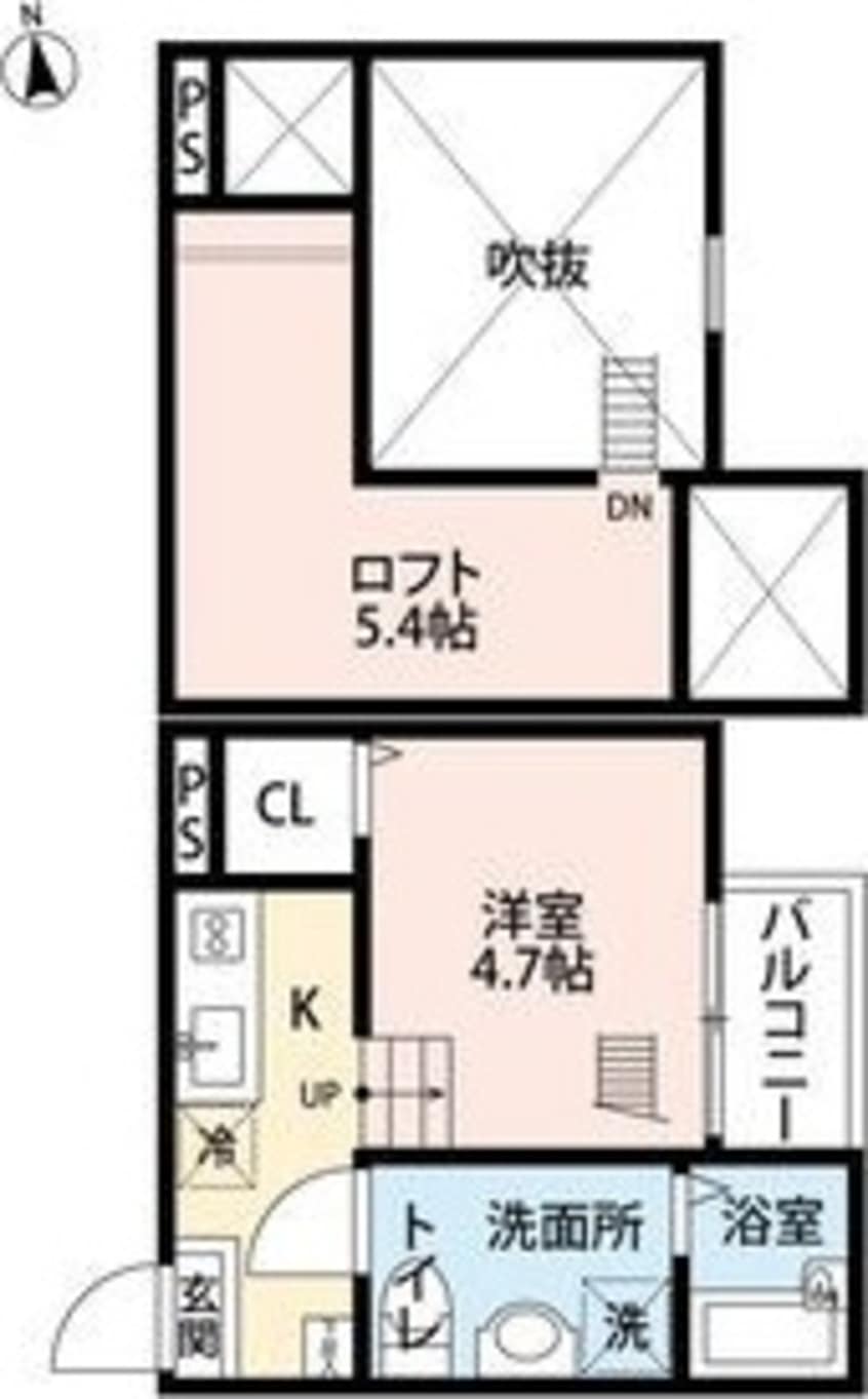 間取図 ラ・ロシェル