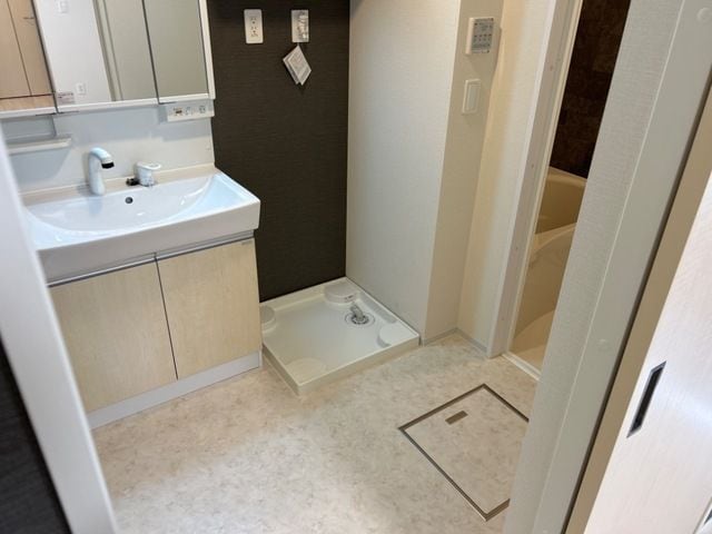 脱衣スペースもあります ピュアメゾン浦里