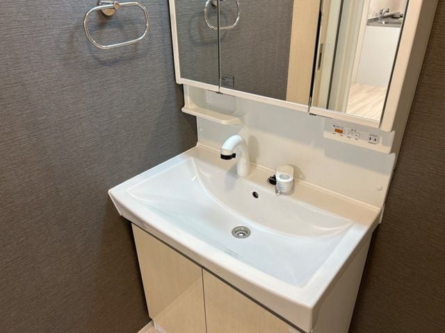 コンパクトで使いやすい洗面所 ピュアメゾン浦里