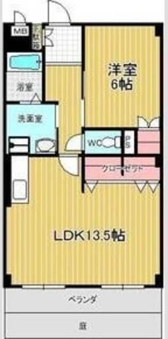 間取図 フローレンス平子が丘