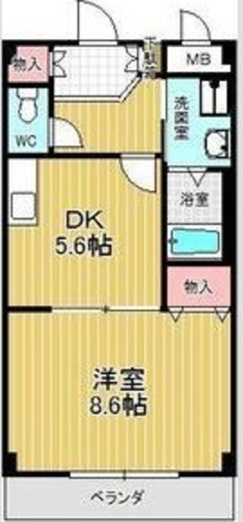 間取図 プレスト・リヴィエール