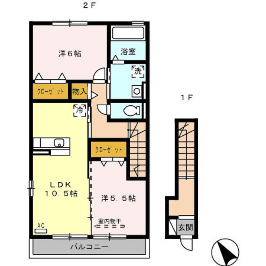 間取図 リヴェール