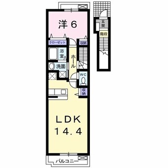 間取図 ベル　デーアＡ