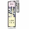ベル　デーアＡ 1LDKの間取り