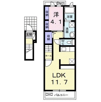 間取図 エスポア　ハイム　大高