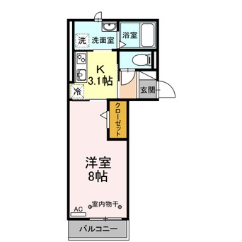 間取図 レジデンス大府駅クロス