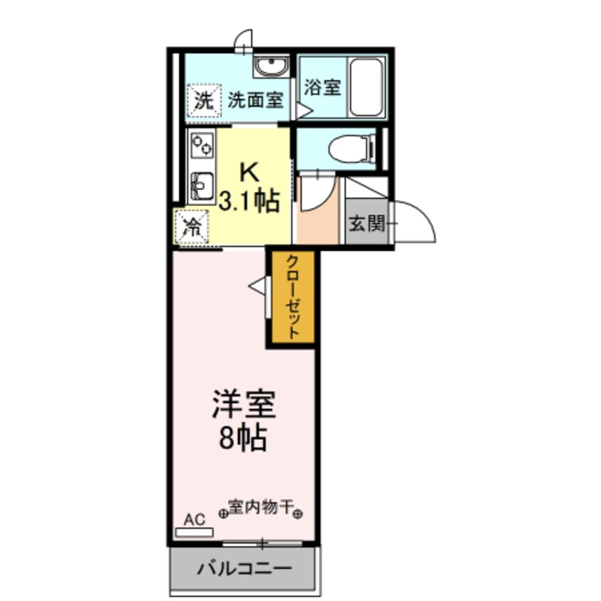 間取図 レジデンス大府駅クロス