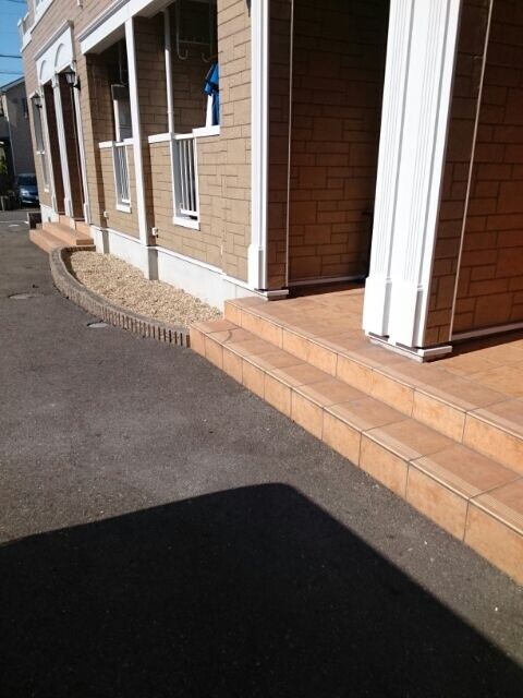 ゆとりのあるエントランスです カームリーⅠ