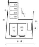 駐車場があるので、車を買う予定の方も安心です ヴァンベール二番館