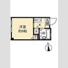 エクセル21 1Kの間取り