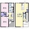 ジェイドサイドⅡ 2LDKの間取り