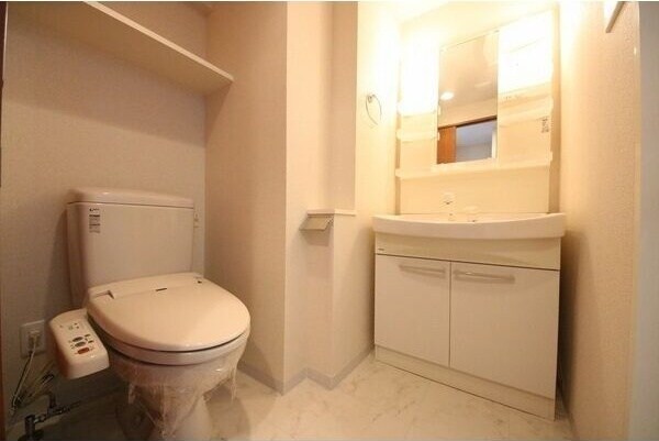 広い洗面スペース プラウランド堀田