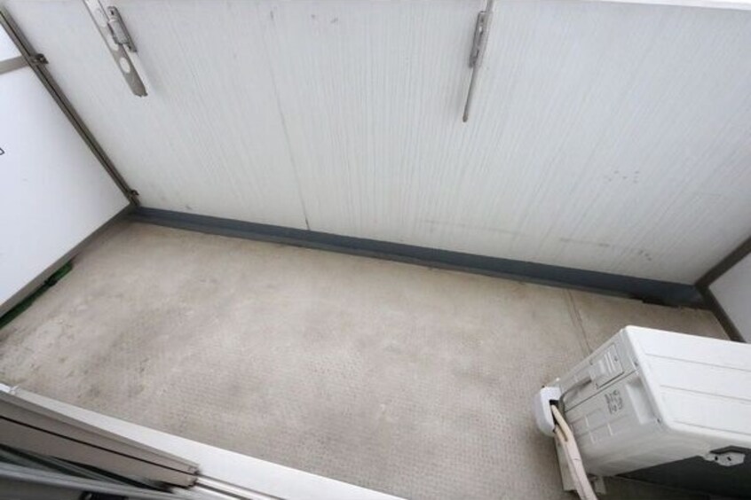 広々としたバルコニーです プラウランド堀田