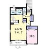 Ｐａｌａｚｚｏ（パラッツオ） 1LDKの間取り