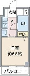 アネックス春日野 1Rの間取り