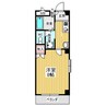 メヘルバン本州 1Kの間取り