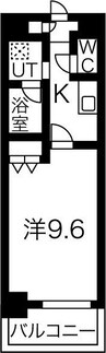 IARIM新瑞橋 1Kの間取り