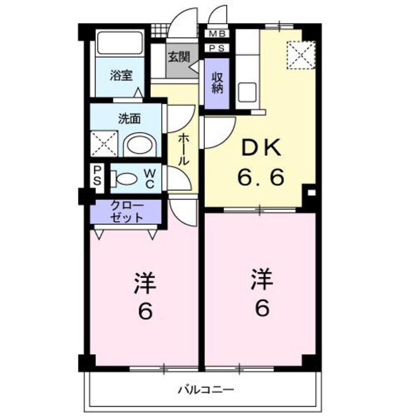 間取図 エスポア－ル