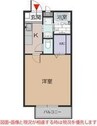 エスペランサ 1Kの間取り