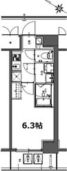 S-RESIDENCE神宮西駅前ascent(アセント) 1Kの間取り
