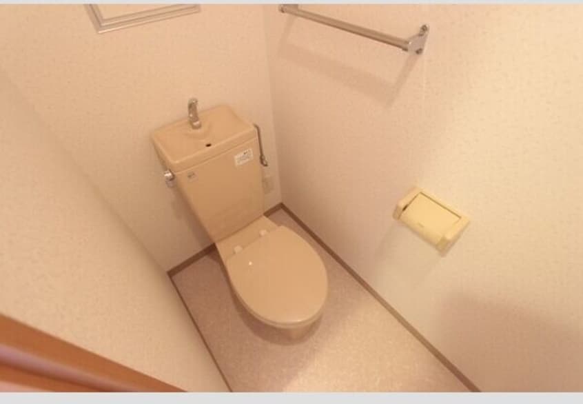 トイレもきれいです バウムガルテン