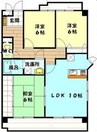 第5田中ビル 3LDKの間取り