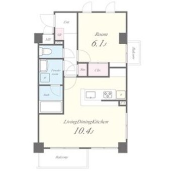 間取図 Bonne Chance II