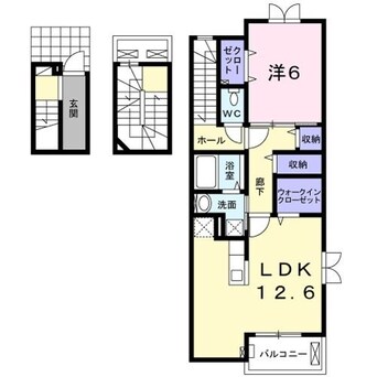 間取図 オレンジヒルズ論田Ａ