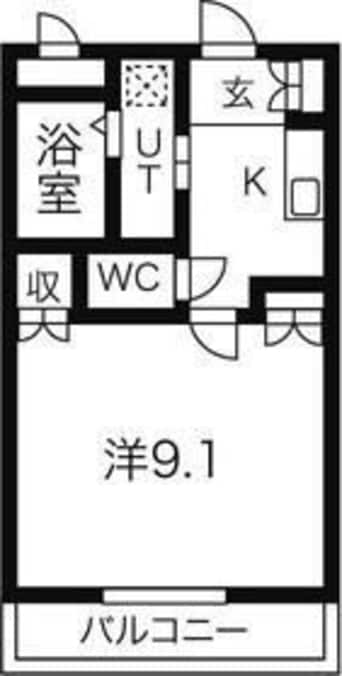 間取図 ソフィア　ブルー