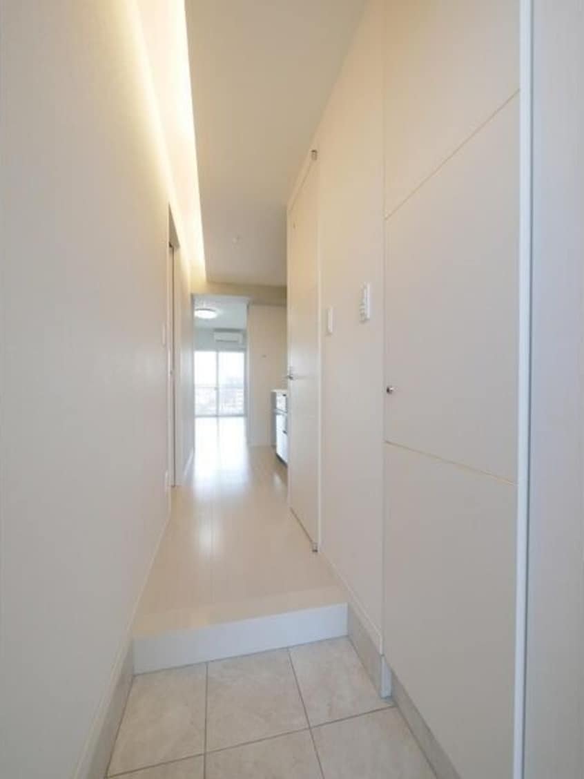 落ち着いた玄関です 弥富通ライズ