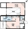 i・Room 1Kの間取り