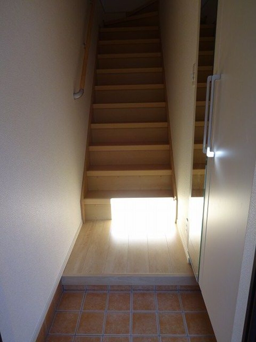 玄関です ハーベスト　ヒルズ　Ⅱ