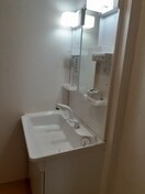 脱衣スペースもあります サンビレッジ前畑