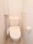 落ち着いたトイレです サンビレッジ前畑