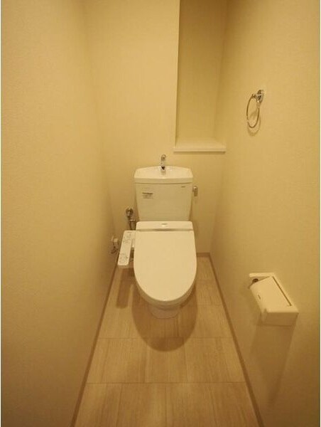 落ち着いたトイレです オルソパール伝馬