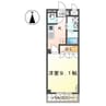 パークサイド 1Kの間取り