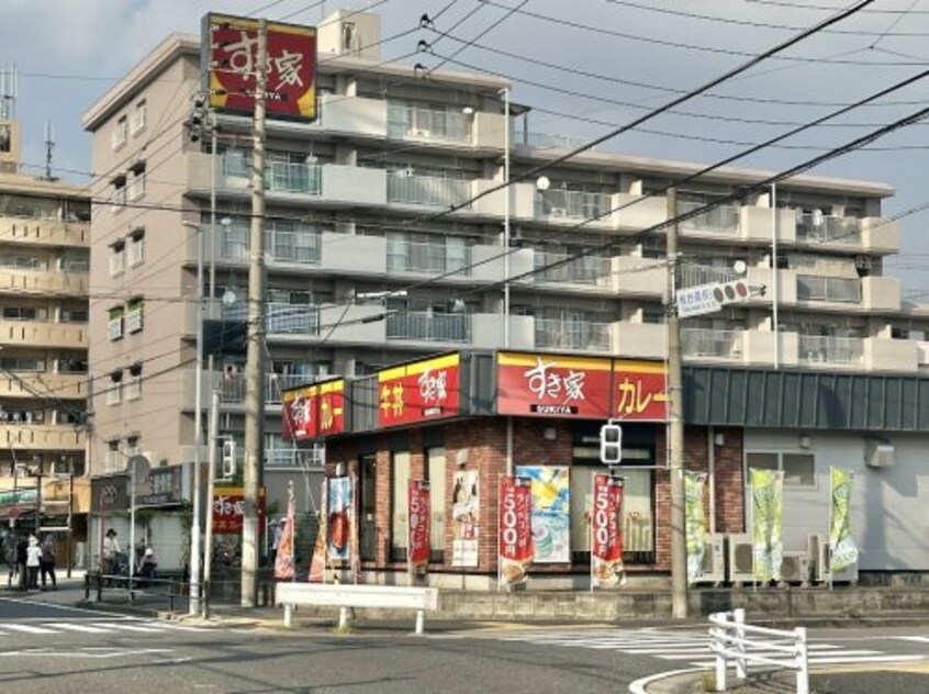 すき屋鶴里駅南店 1191m メゾン桜本町