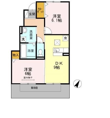 間取り図 ベリー・アニマーレ