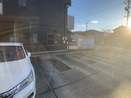 駐車スペースもあります