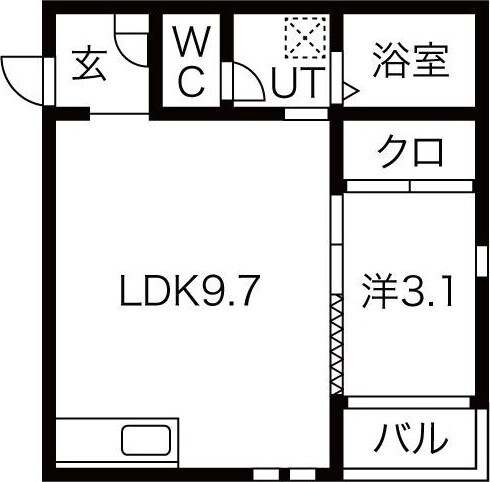 間取り図 エステート西高蔵